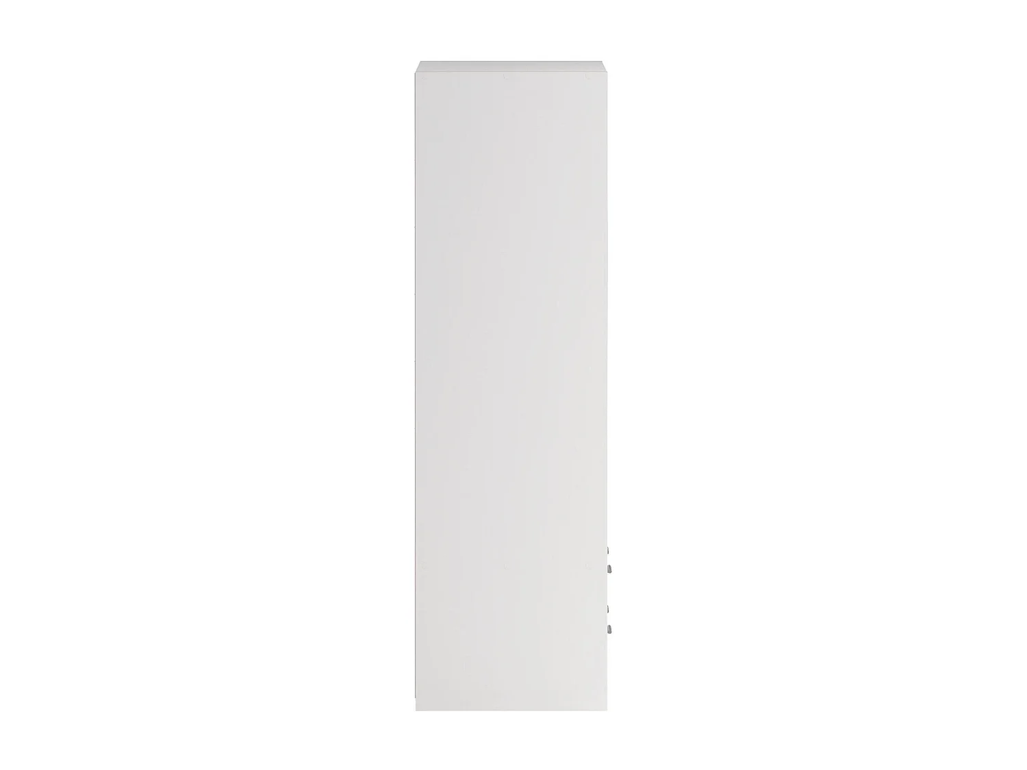Roupeiro Dravagli de 2 portas, Móveis de quarto, Armário, Armário, 121x60 h200 cm, Branco