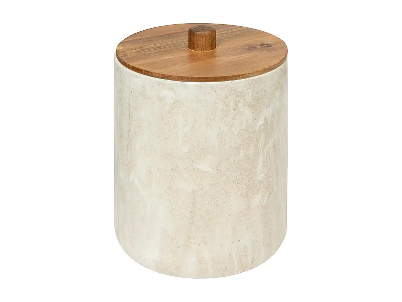 Poubelle de Salle de Bain "Côme" 5L Beige