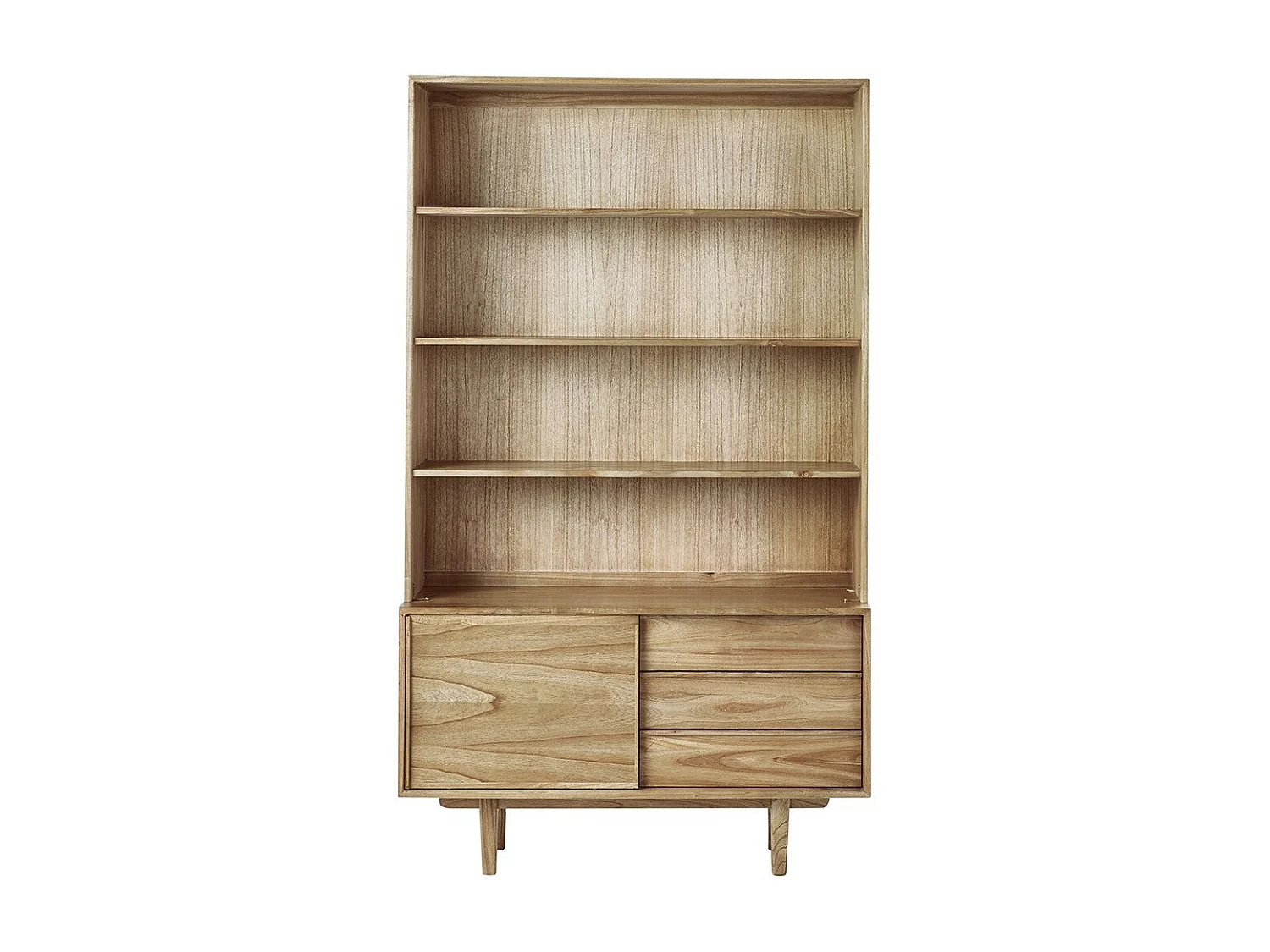 Libreria in mindi massello 120 cm