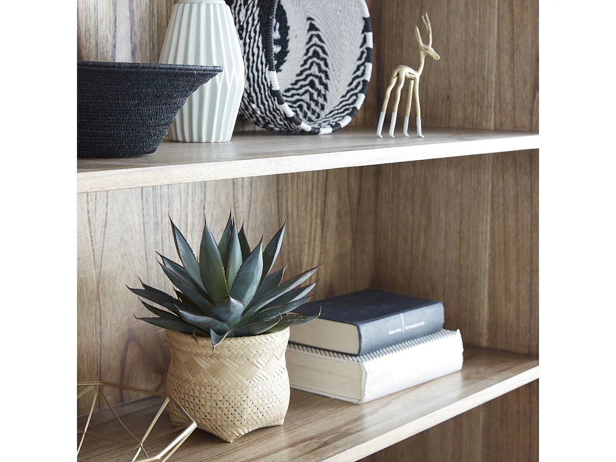 Libreria in mindi massello 120 cm