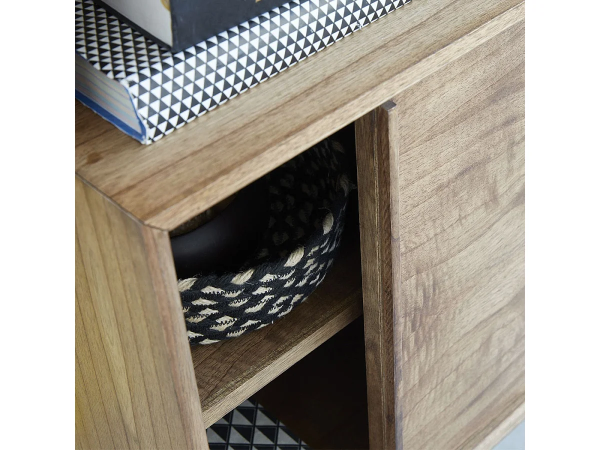 Libreria in mindi massello 120 cm