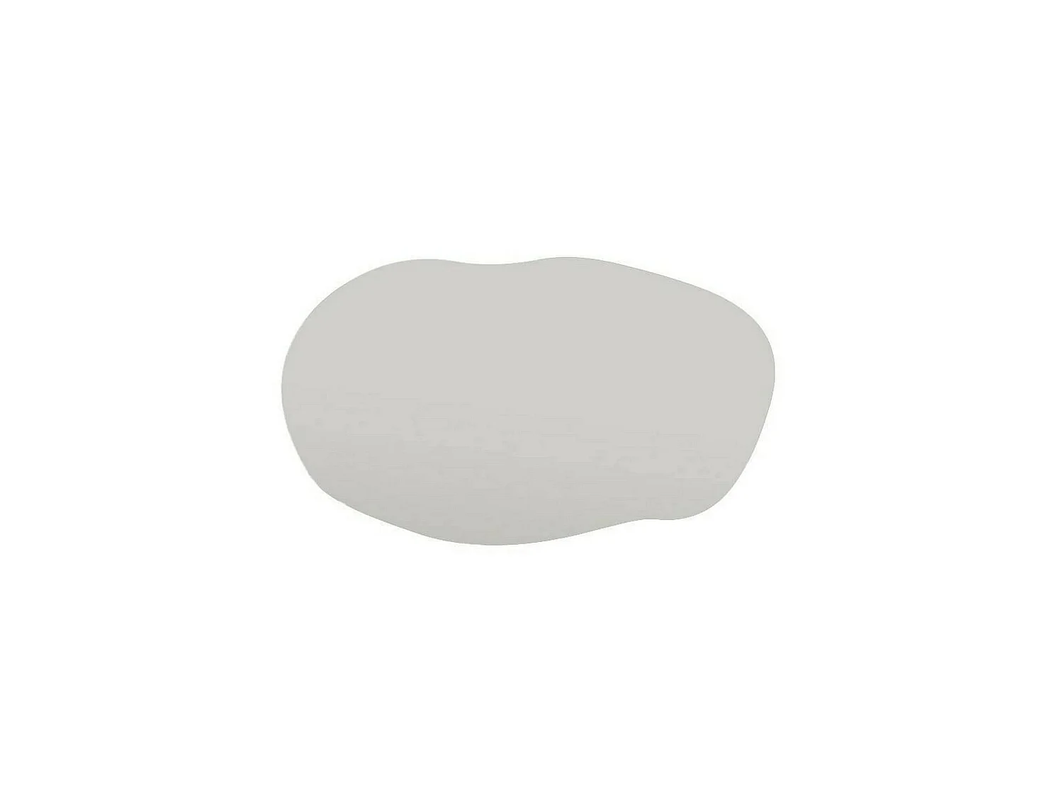 Miroir Ophelia, Verre miroité, Objet d'ameublement mural, Décoration avec miroir, 52x2h89 cm, Noir