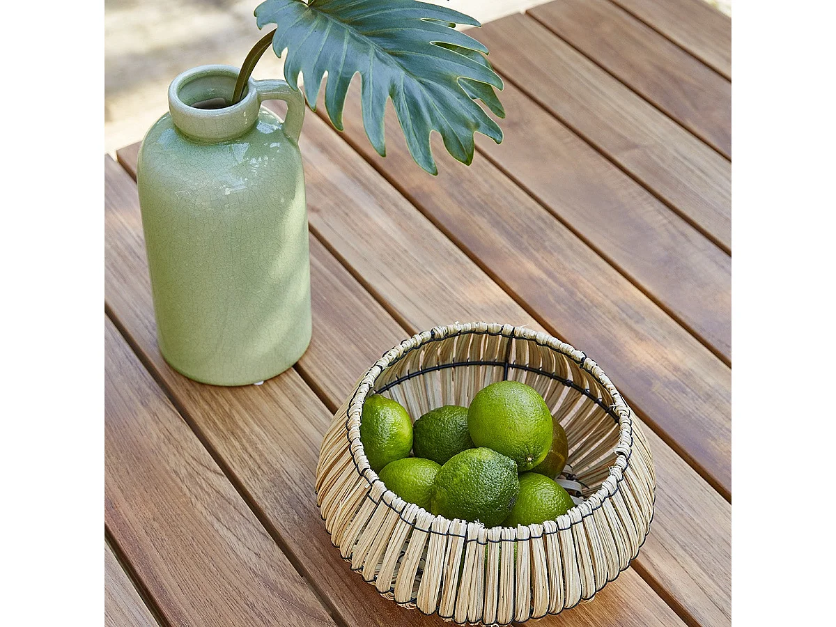 Table de jardin en teck massif 6/8 places