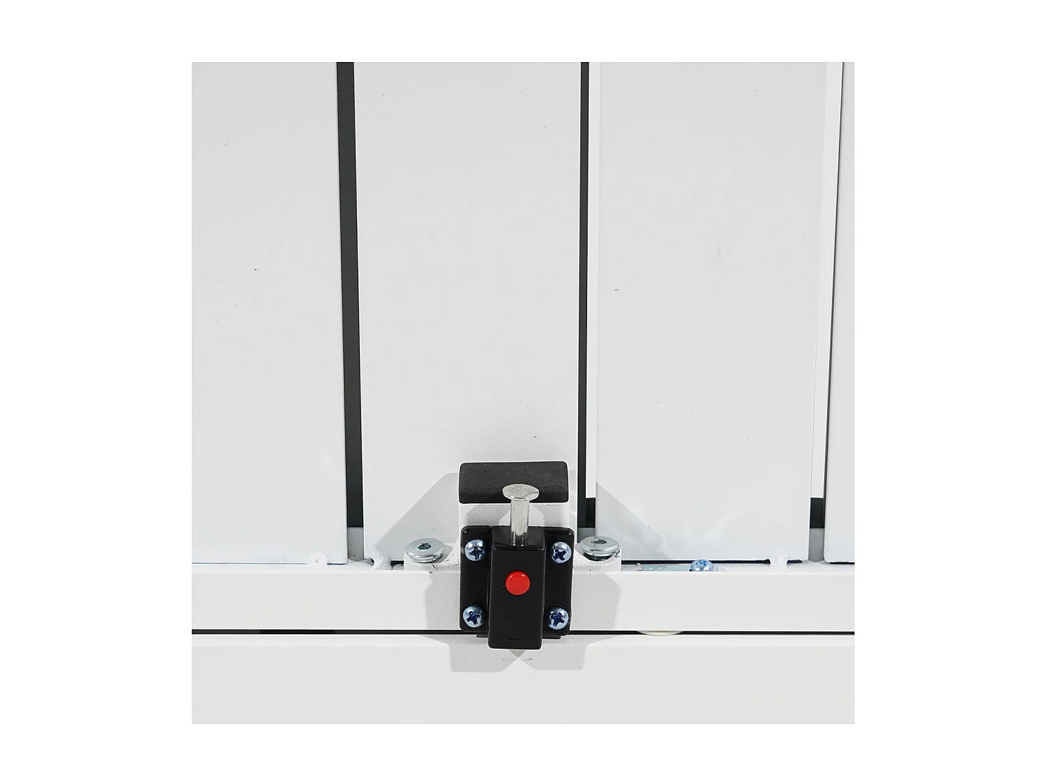 VENEZIA grijs textilene uittrekbare tuinset 10 zitplaatsen - wit aluminium