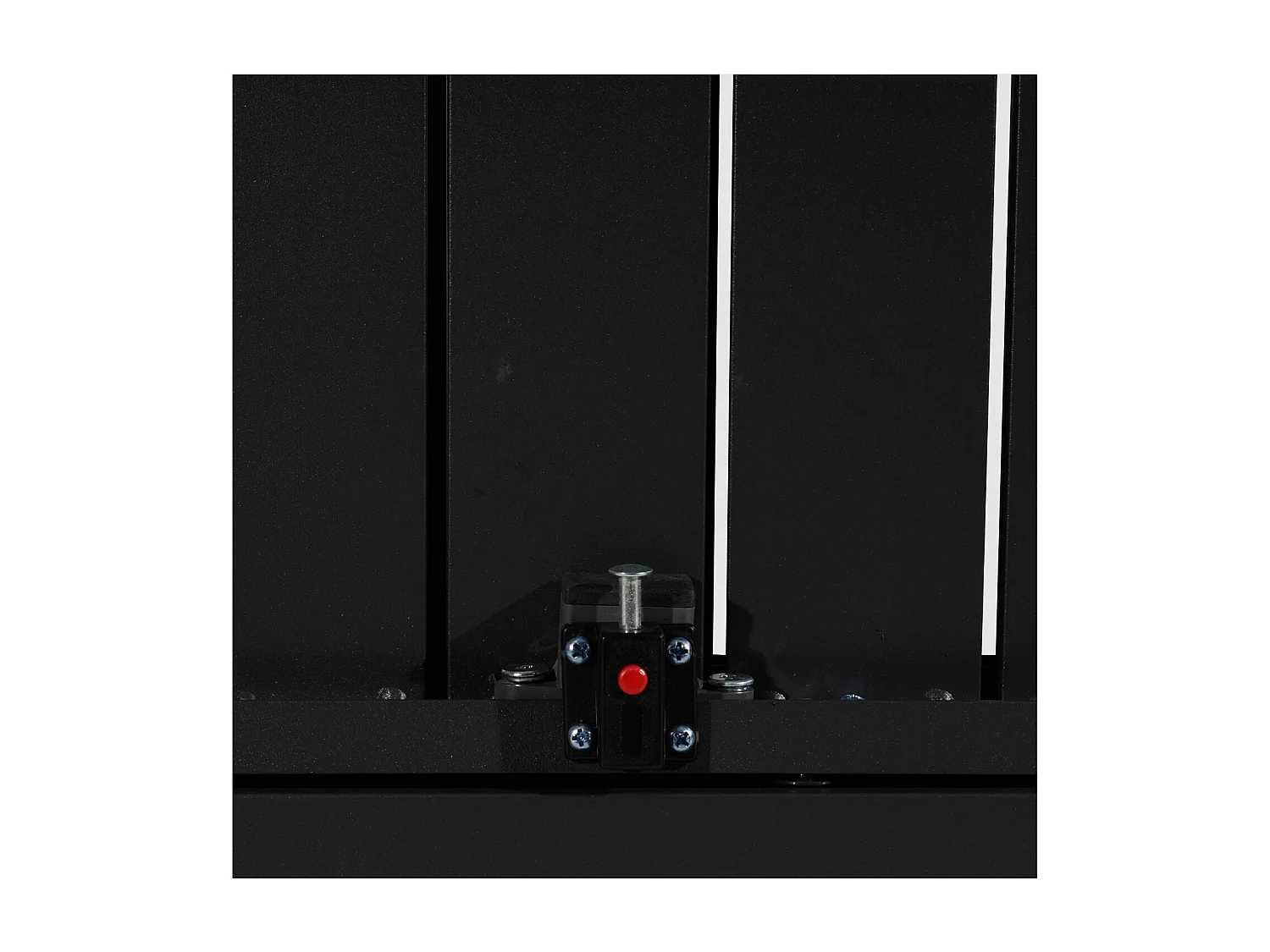 Salon de jardin VENEZIA extensible en textilène gris 10 places - aluminium anthracite