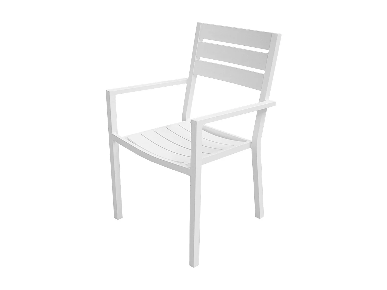 VENEZIA Uitschuifbare aluminium tuinset 180/300 - wit