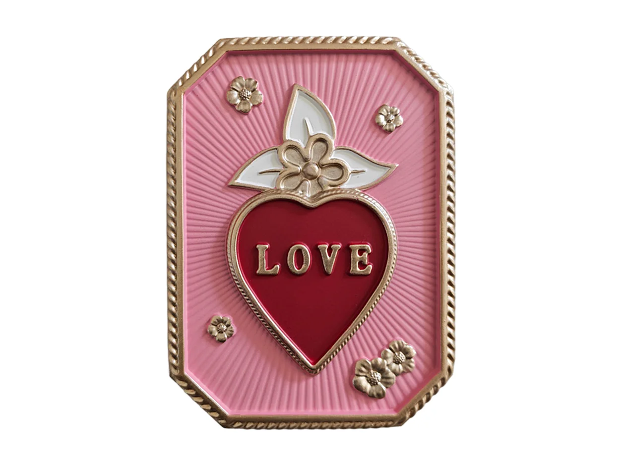 Déco murale cœur love 15x20cm