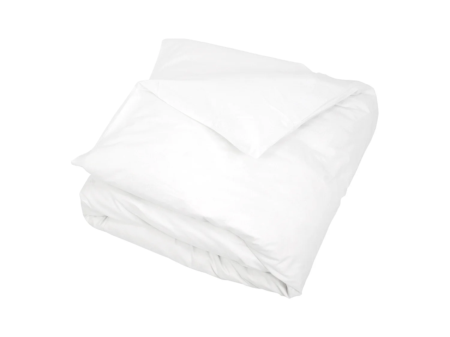 Housse de couette uni 280x240 cm coton ALTO Blanc