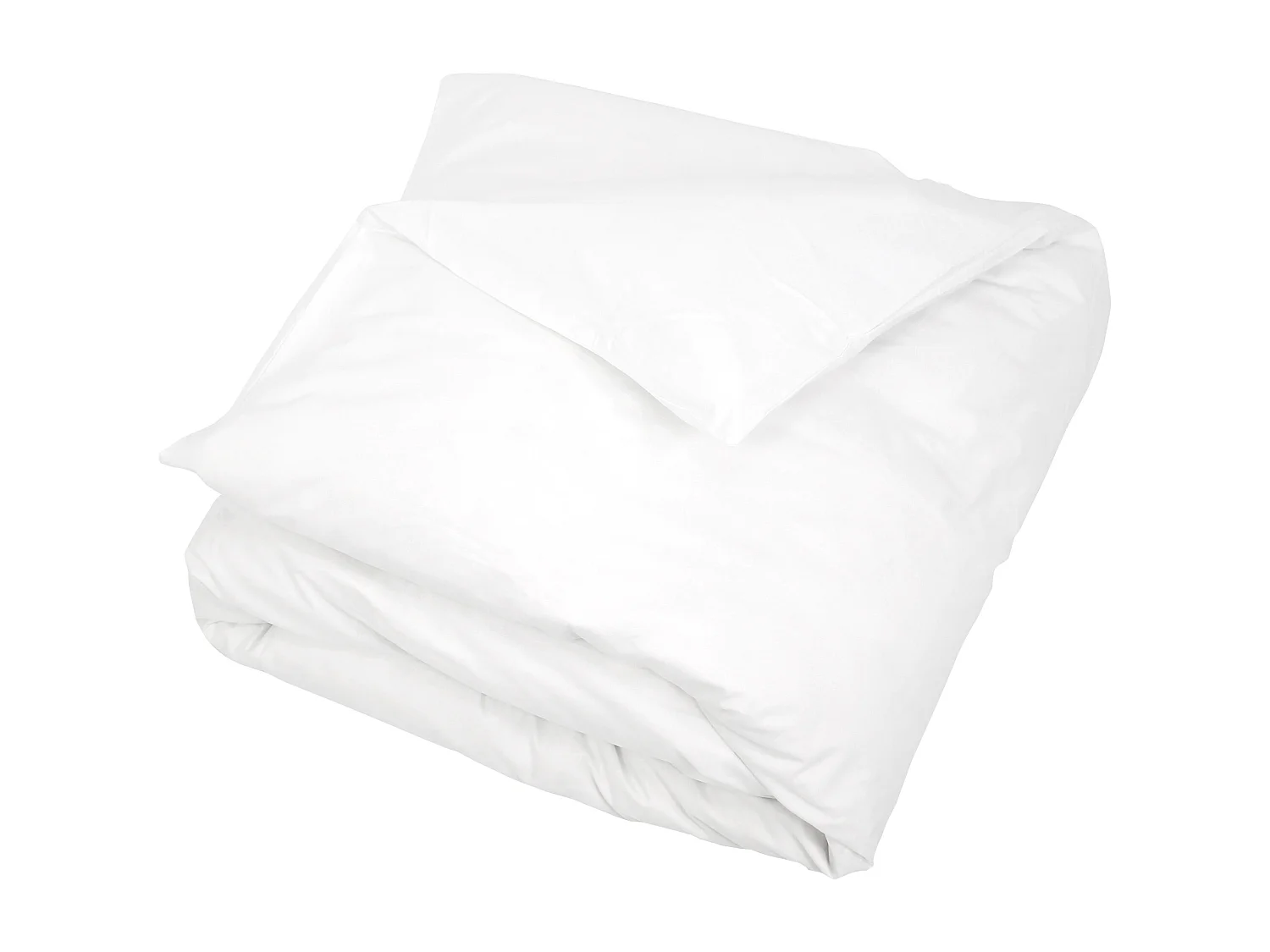 Housse de couette uni 280x240 cm coton ALTO Blanc