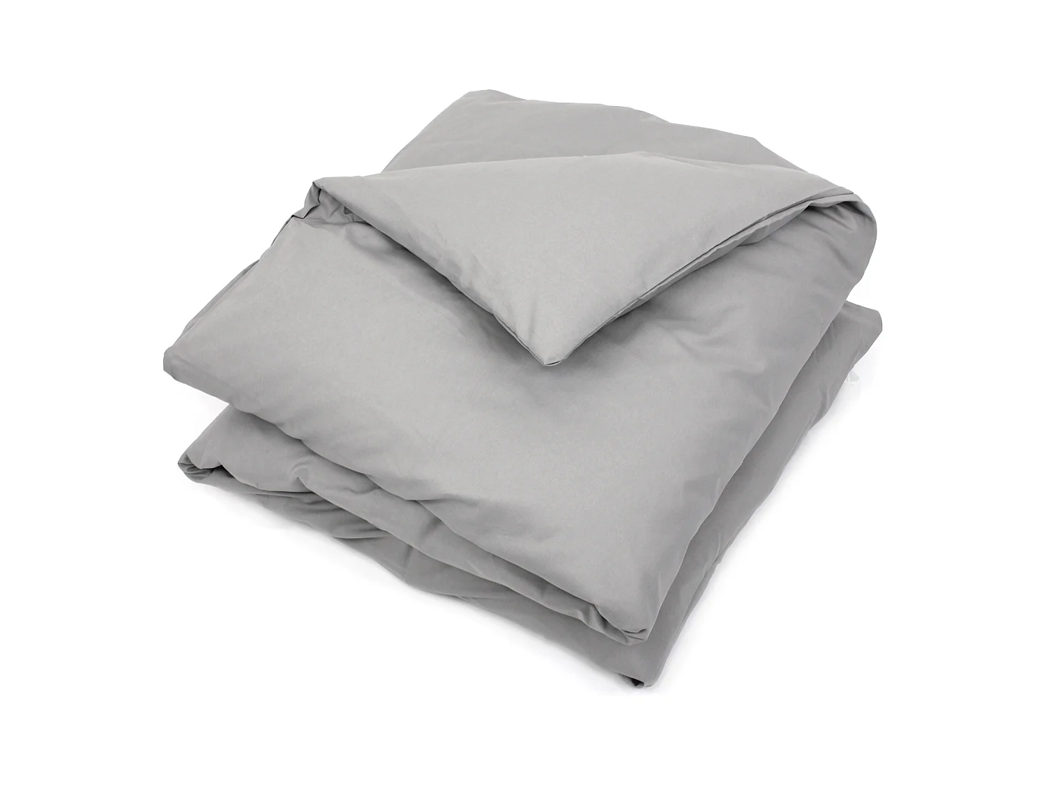 Housse de couette uni 300x240 cm coton ALTO Alu