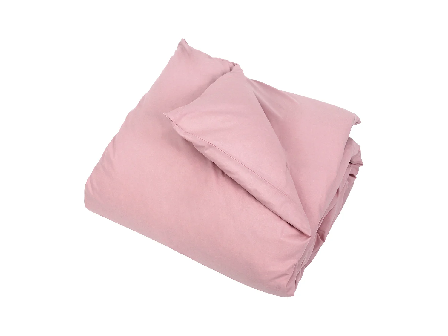 Housse de couette uni 140x200 cm coton ALTO Macaron