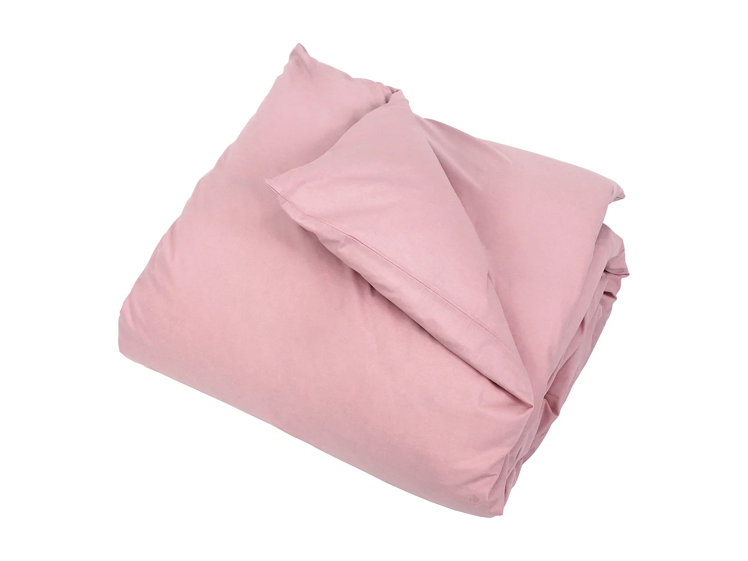 Housse de couette uni 140x200 cm coton ALTO Macaron