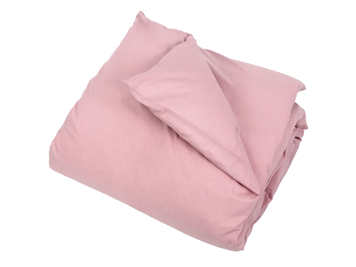 Housse de couette uni 140x200 cm coton ALTO Macaron