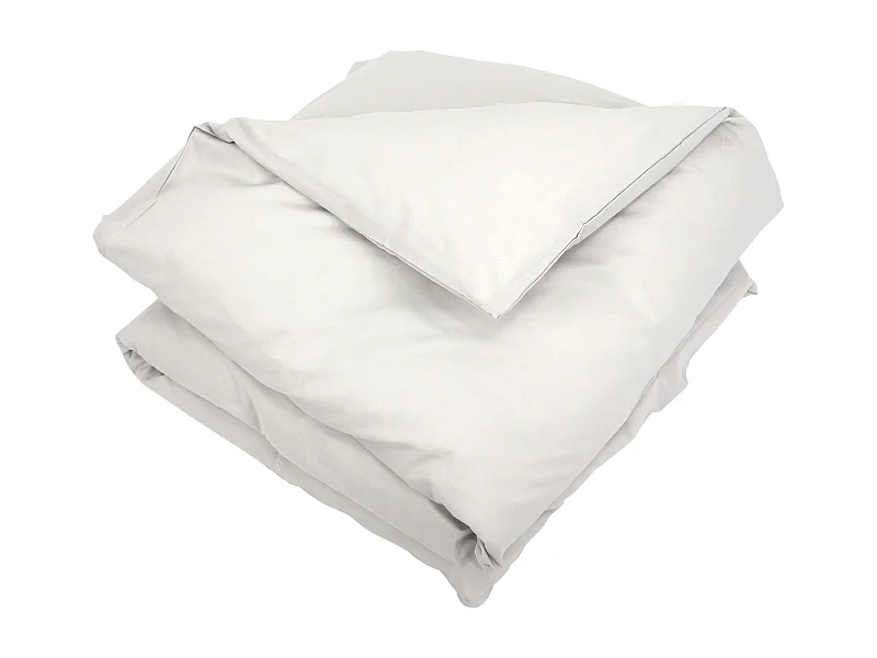 Housse de couette uni 300x240 cm coton ALTO Calcium