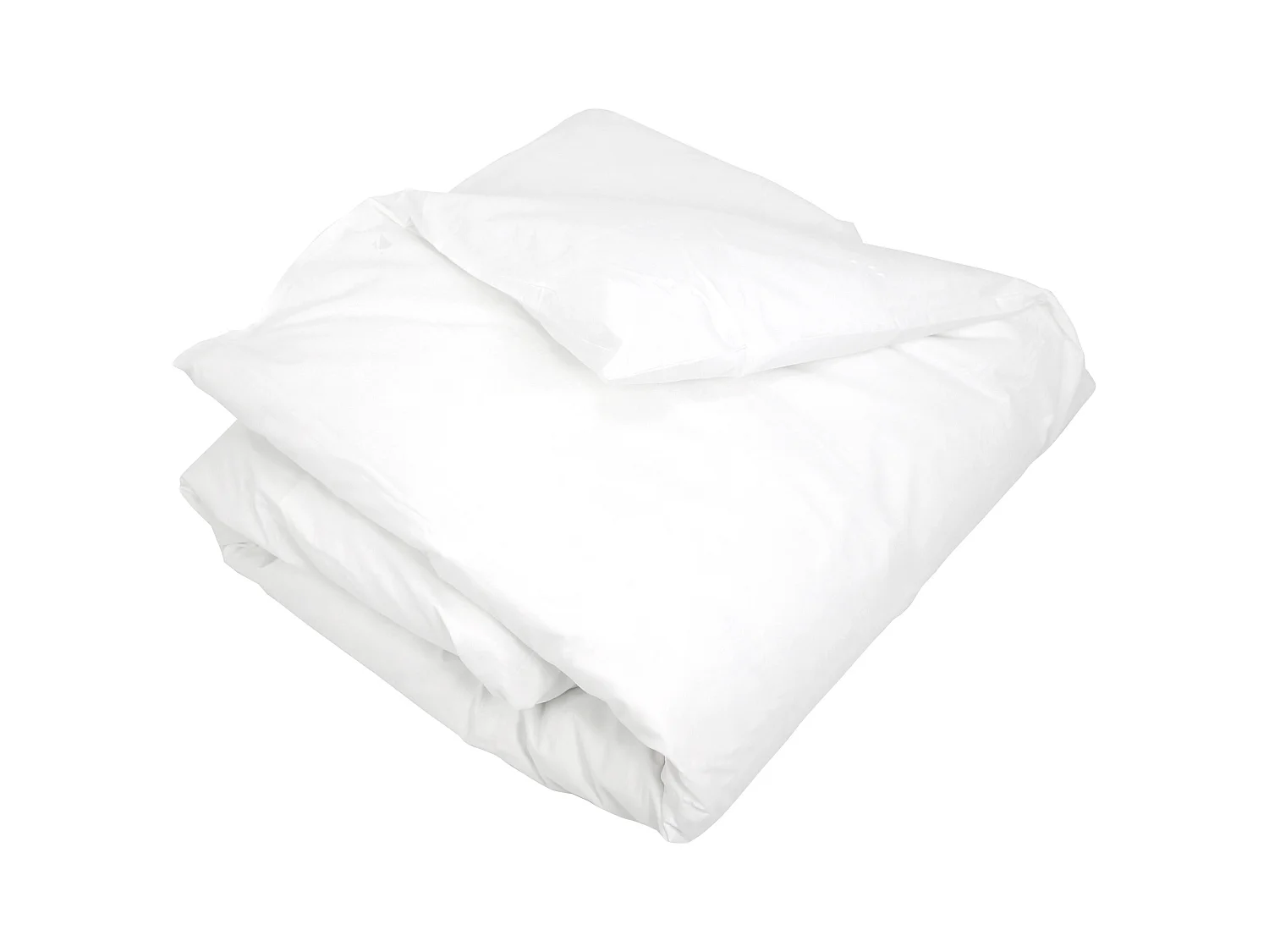 Housse de couette uni 140x200 cm coton ALTO Blanc