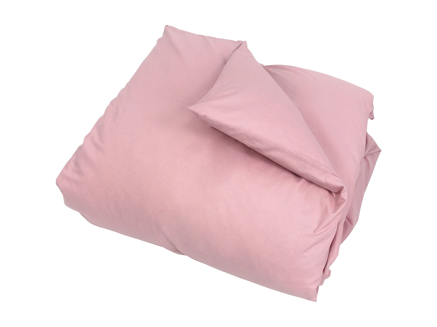 Housse de couette uni 260x240 cm coton ALTO Macaron