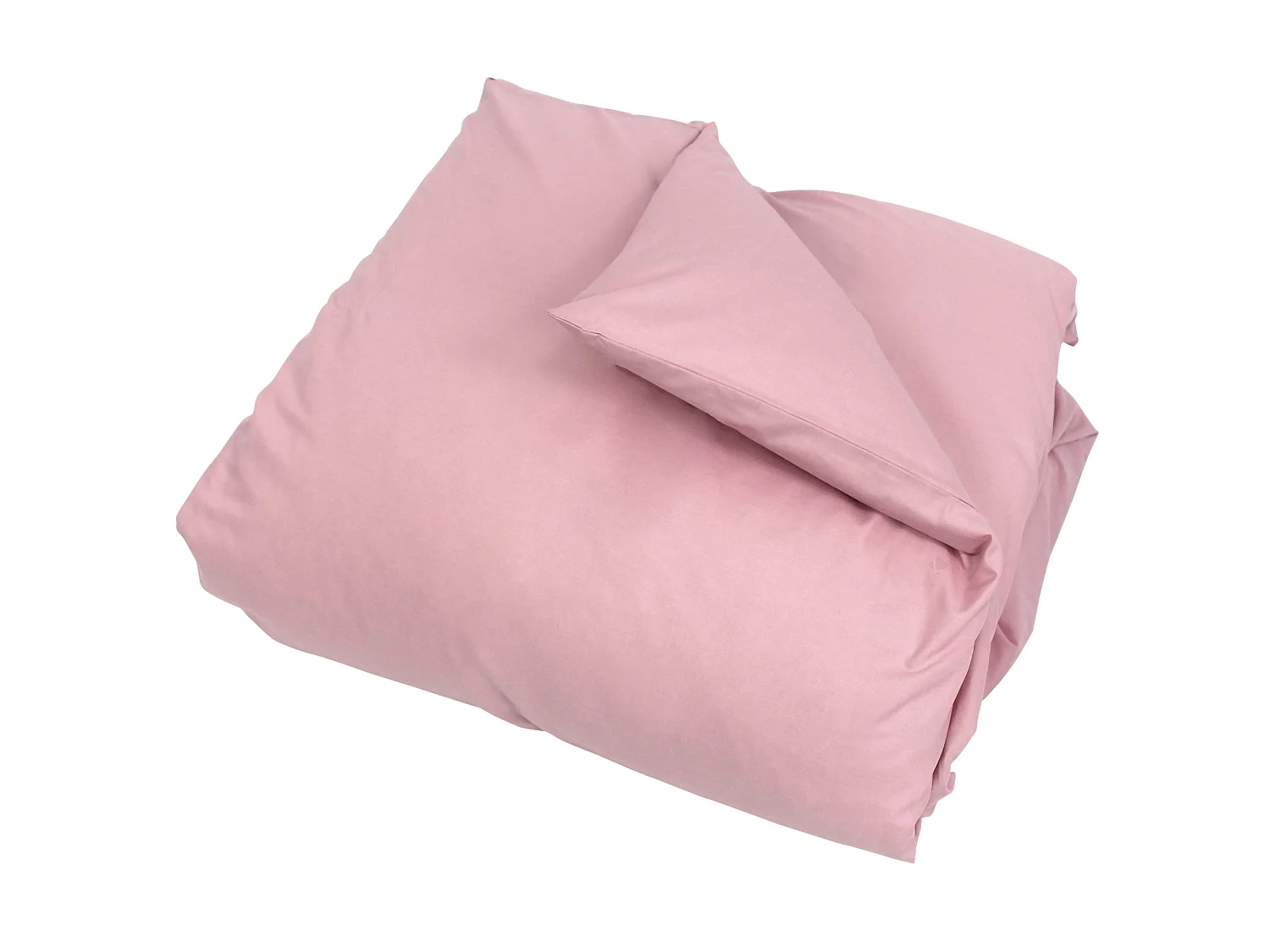 Housse de couette uni 260x240 cm coton ALTO Macaron