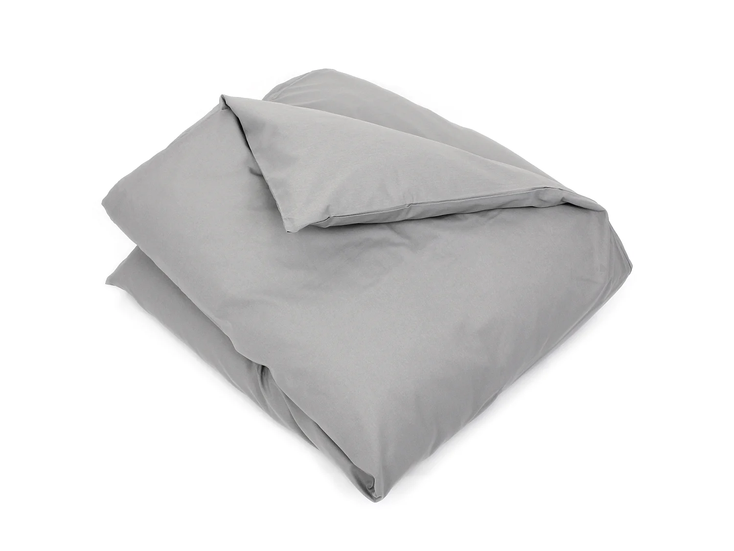 Housse de couette uni 140x200 cm coton ALTO Alu