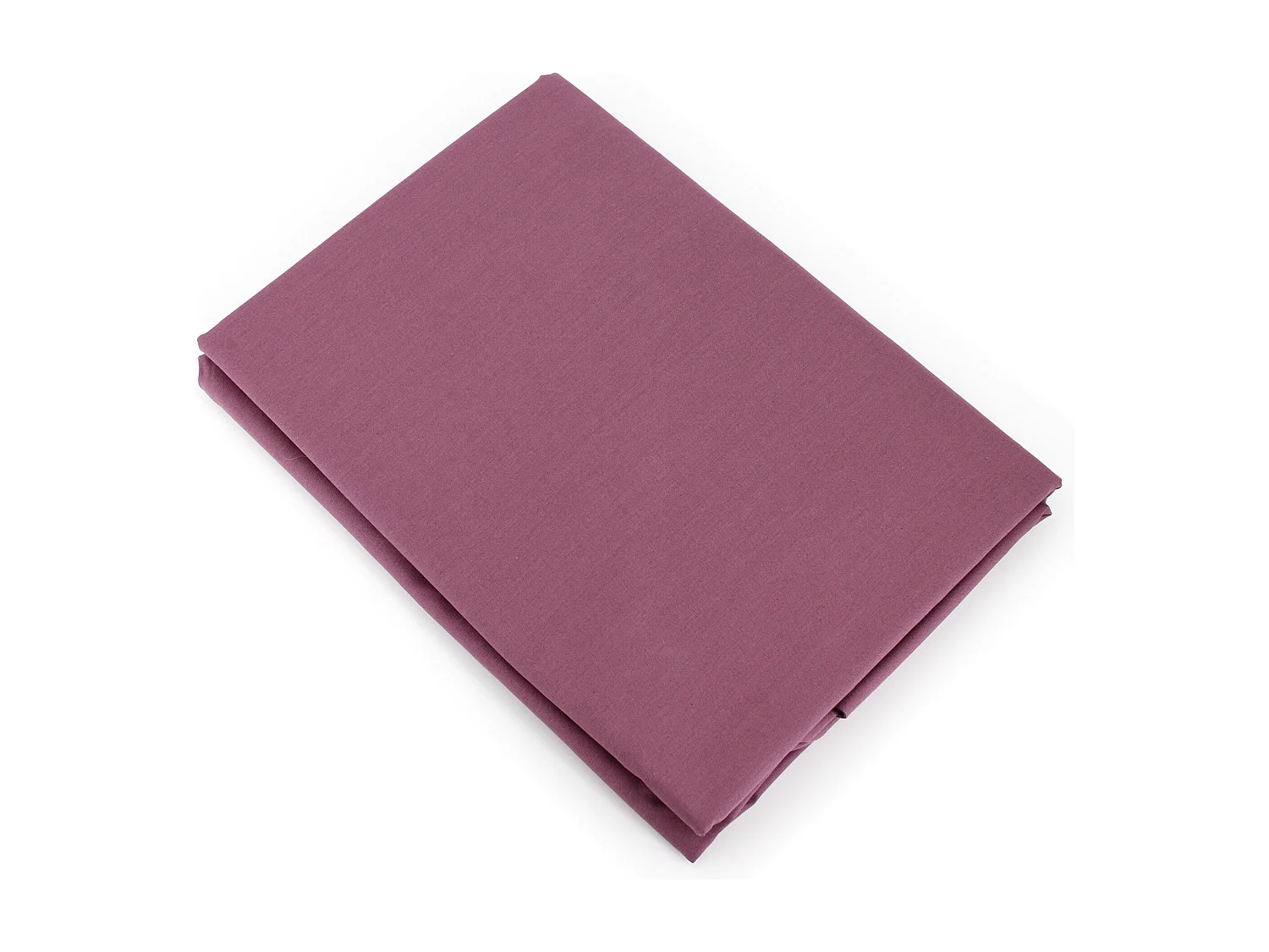 Housse de couette uni 280x240 cm coton ALTO Raisin