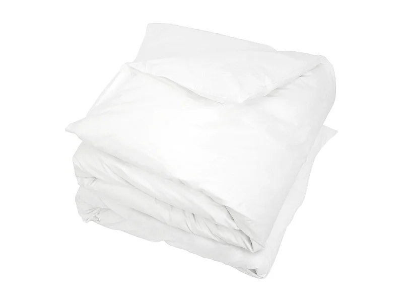 Housse de couette uni 300x300 cm coton ALTO Blanc