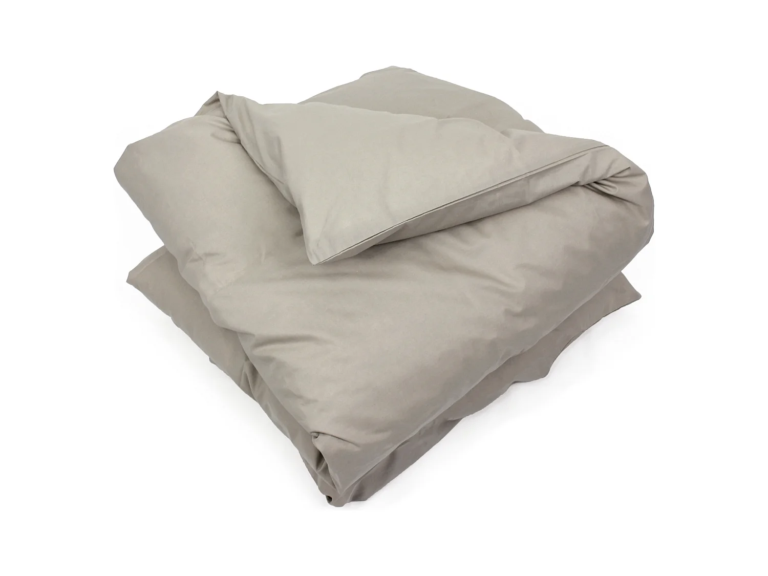 Housse de couette uni 300x240 cm coton ALTO Chamois