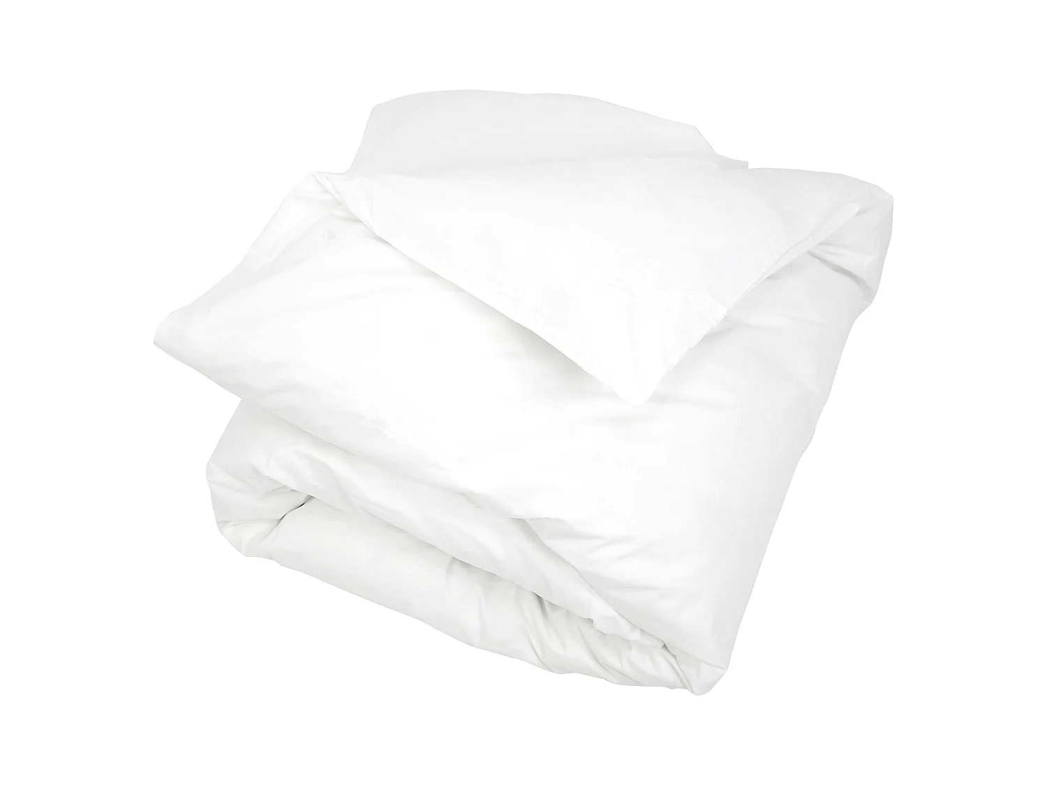 Housse de couette uni 240x220 cm coton ALTO Blanc