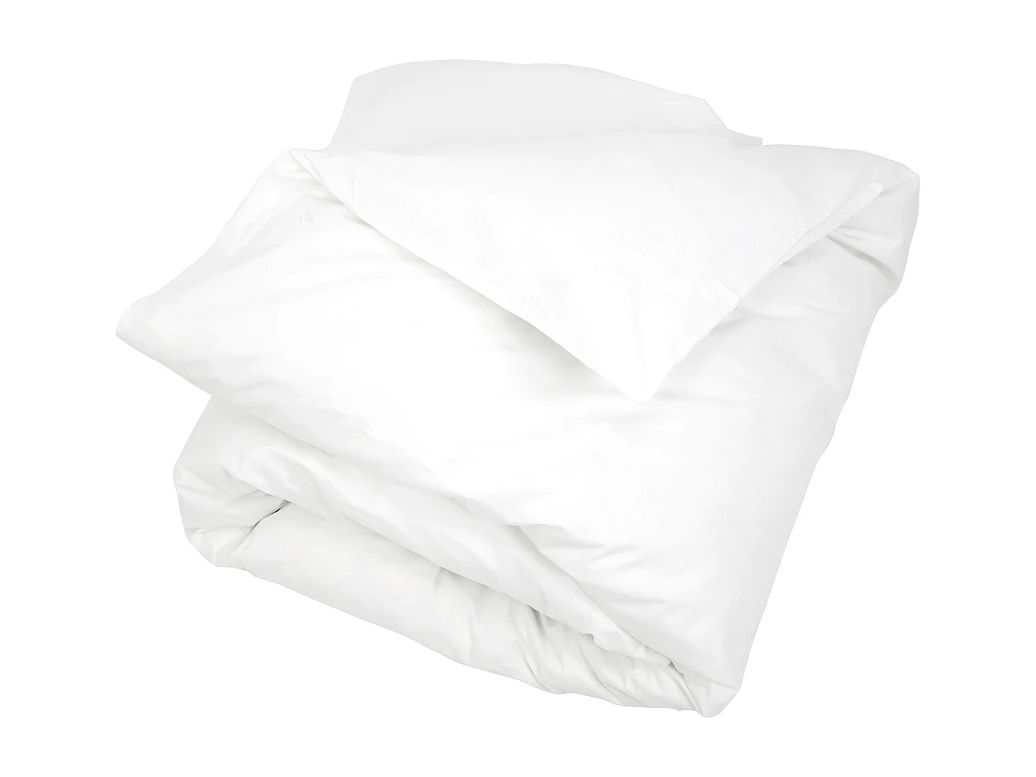 Housse de couette uni 240x220 cm coton ALTO Blanc