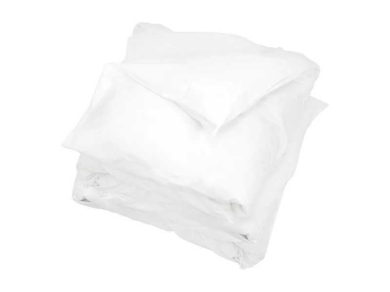 Housse de couette uni 300x240 cm coton ALTO Blanc