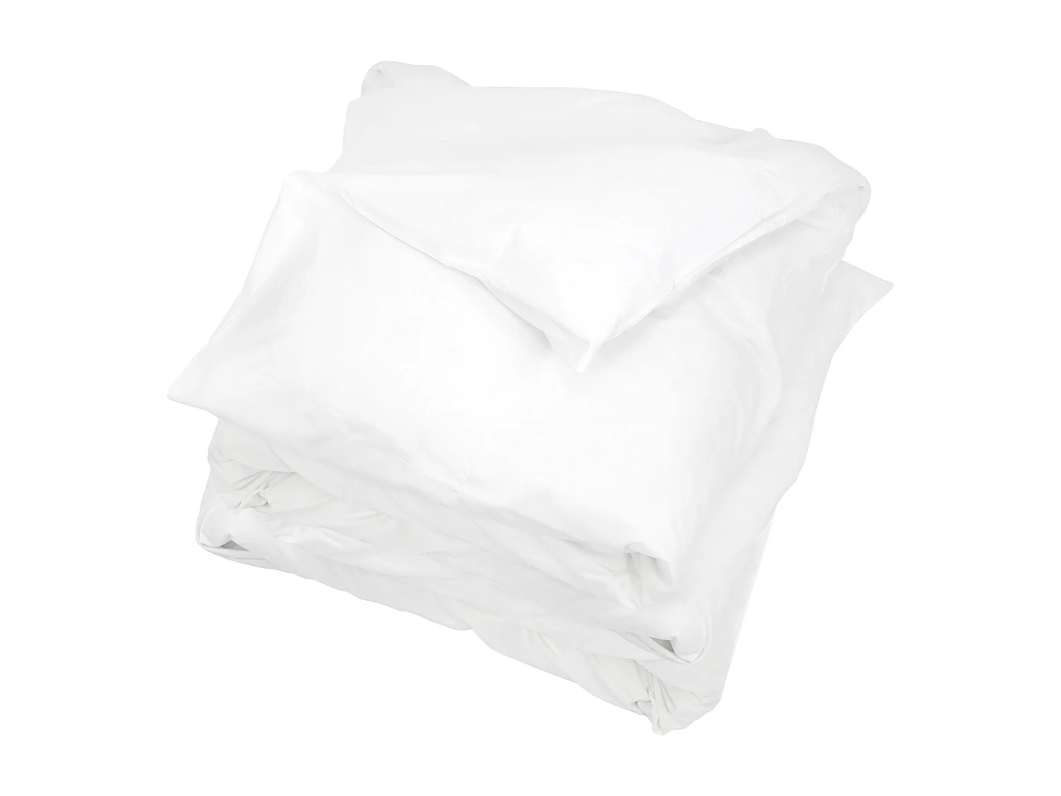 Housse de couette uni 300x240 cm coton ALTO Blanc