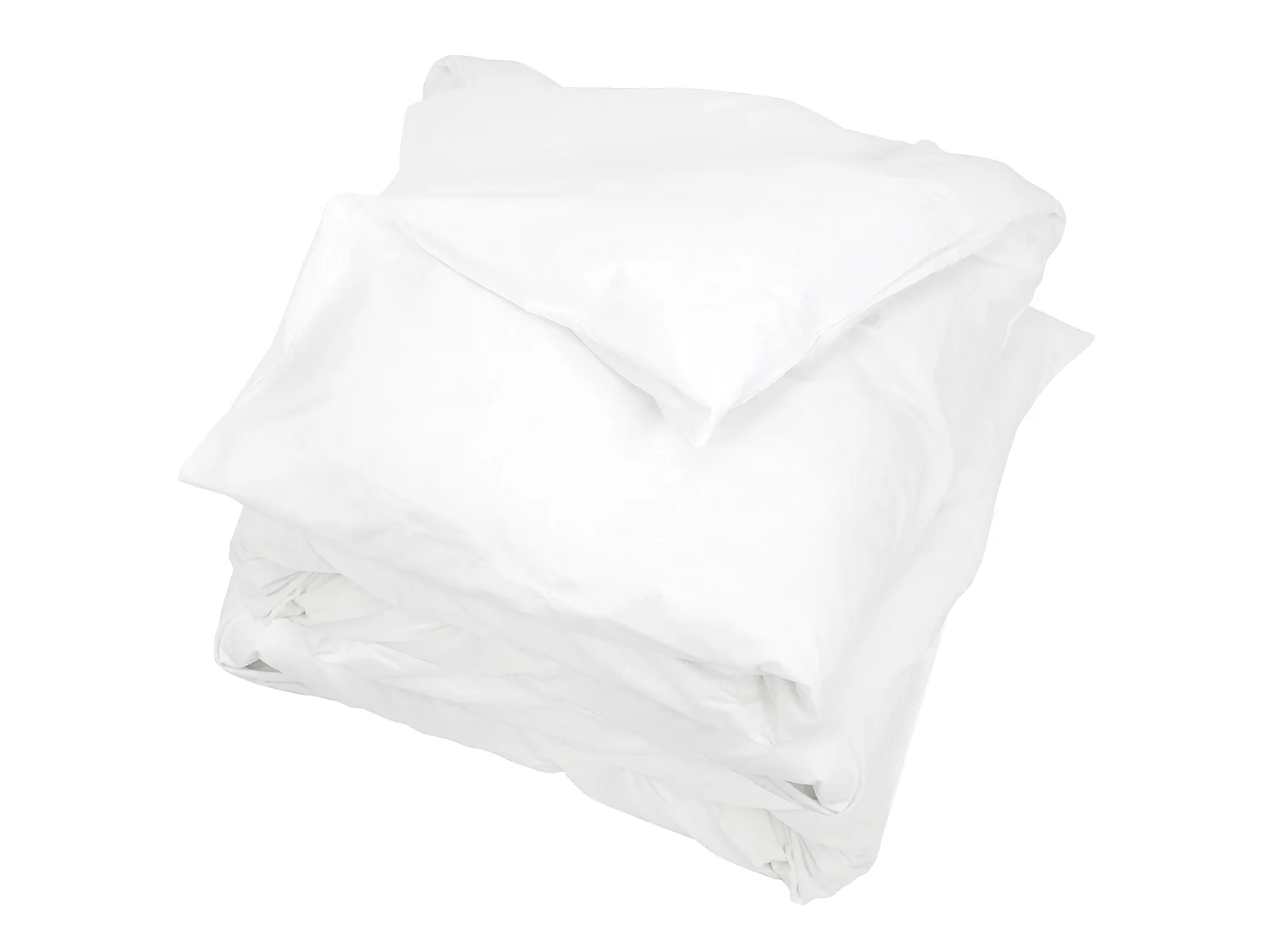 Housse de couette uni 300x240 cm coton ALTO Blanc