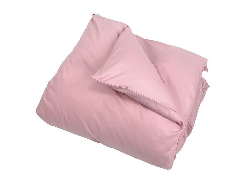 Housse de couette uni 280x240 cm coton ALTO Macaron