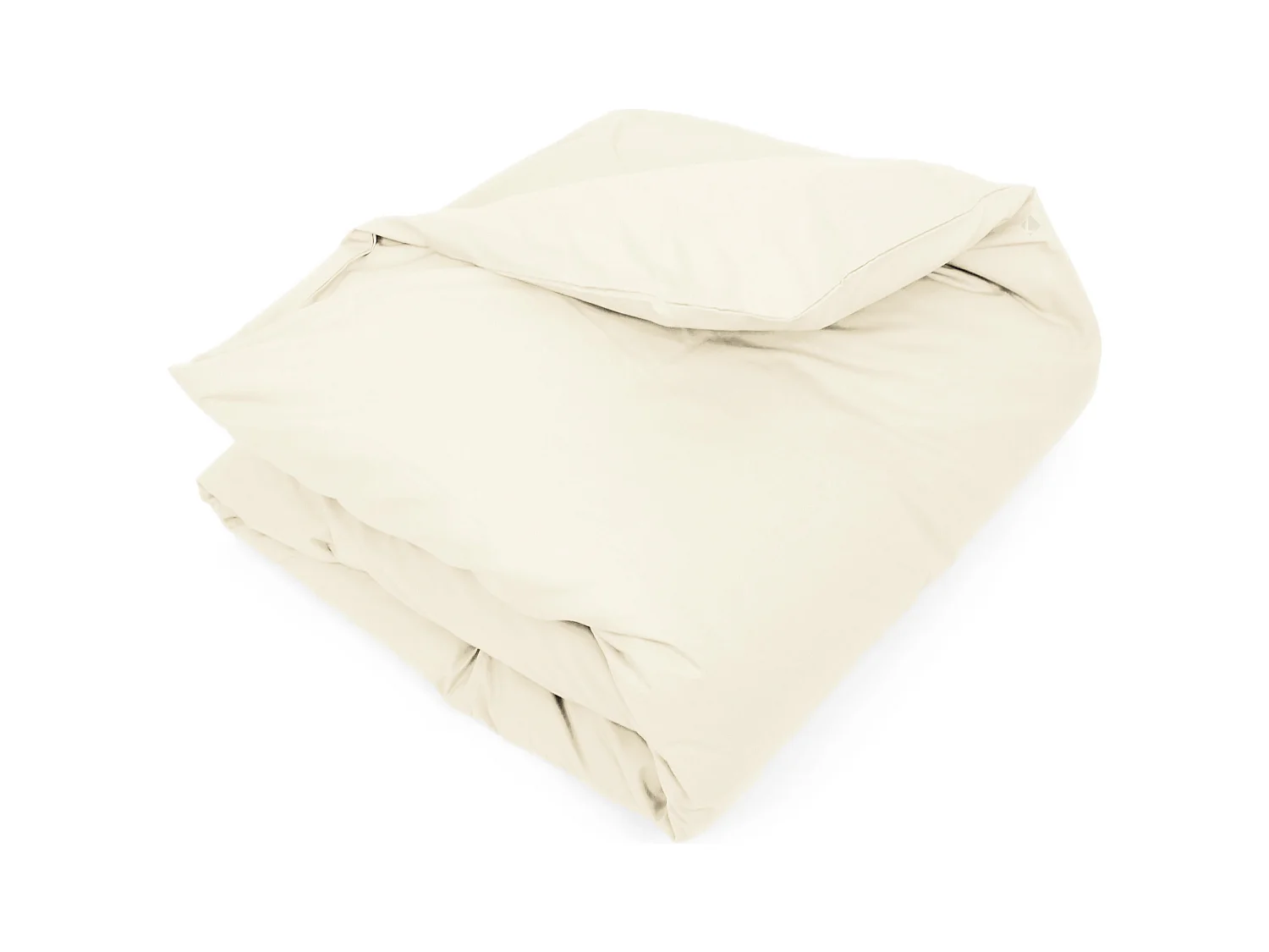 Housse de couette uni 240x220 cm coton ALTO Crème