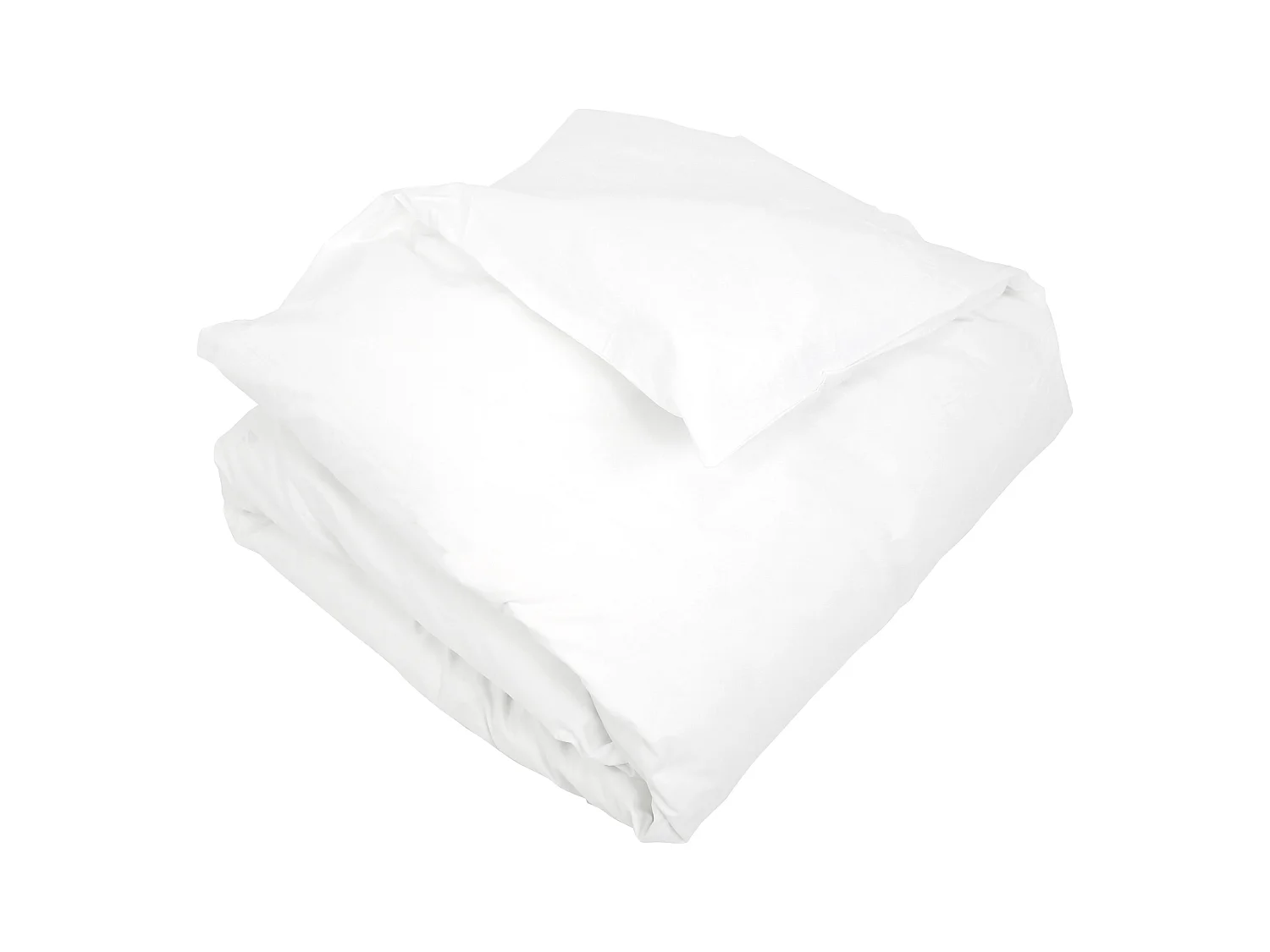 Housse de couette uni 200x200 cm coton ALTO Blanc
