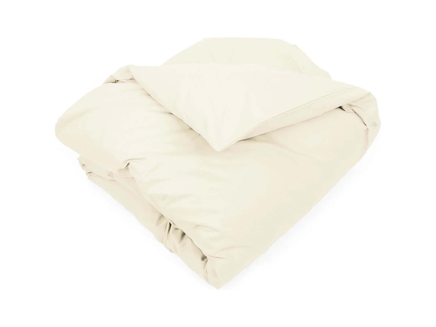 Housse de couette uni 200x200 cm coton ALTO Crème