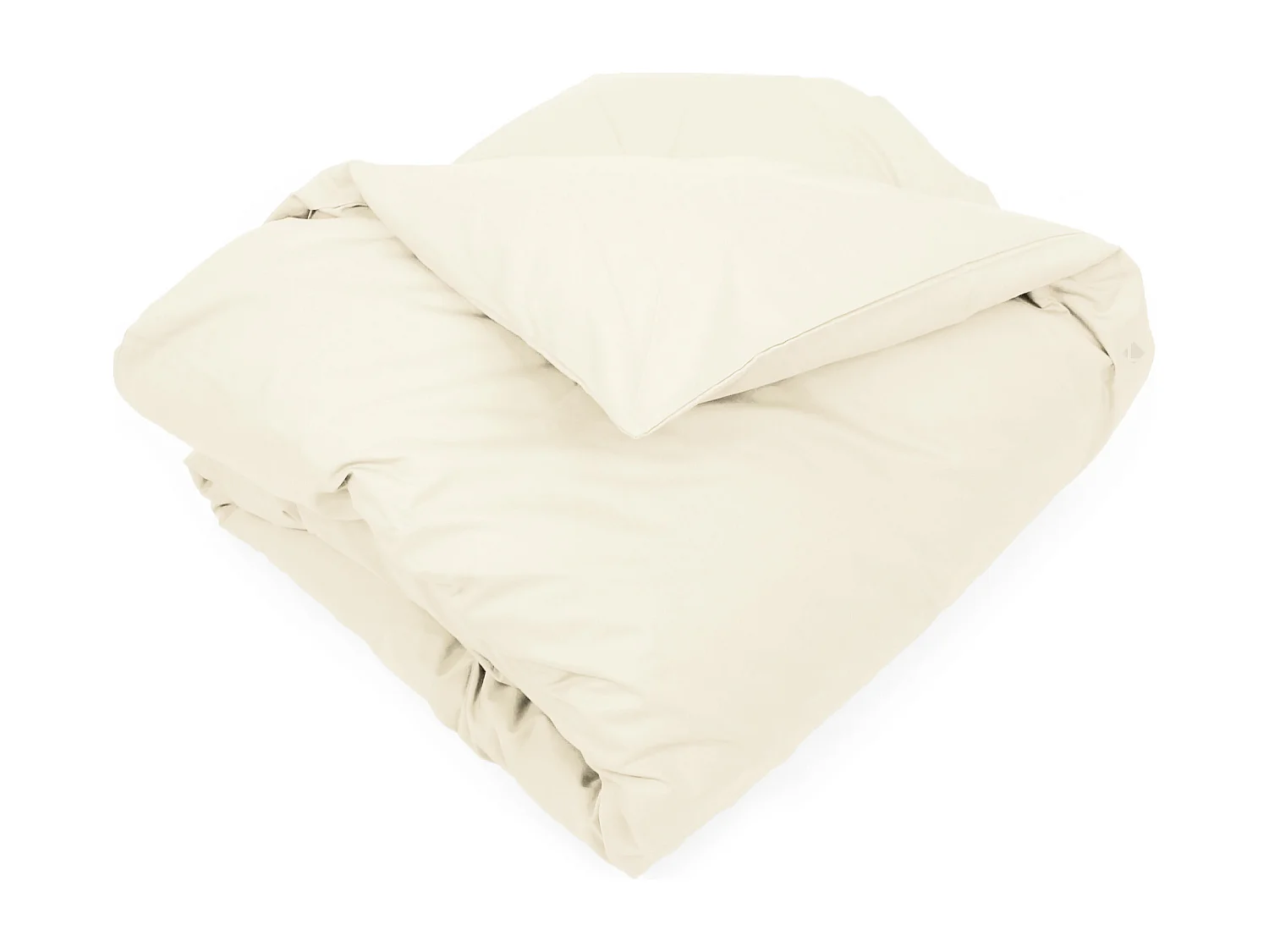 Housse de couette uni 200x200 cm coton ALTO Crème