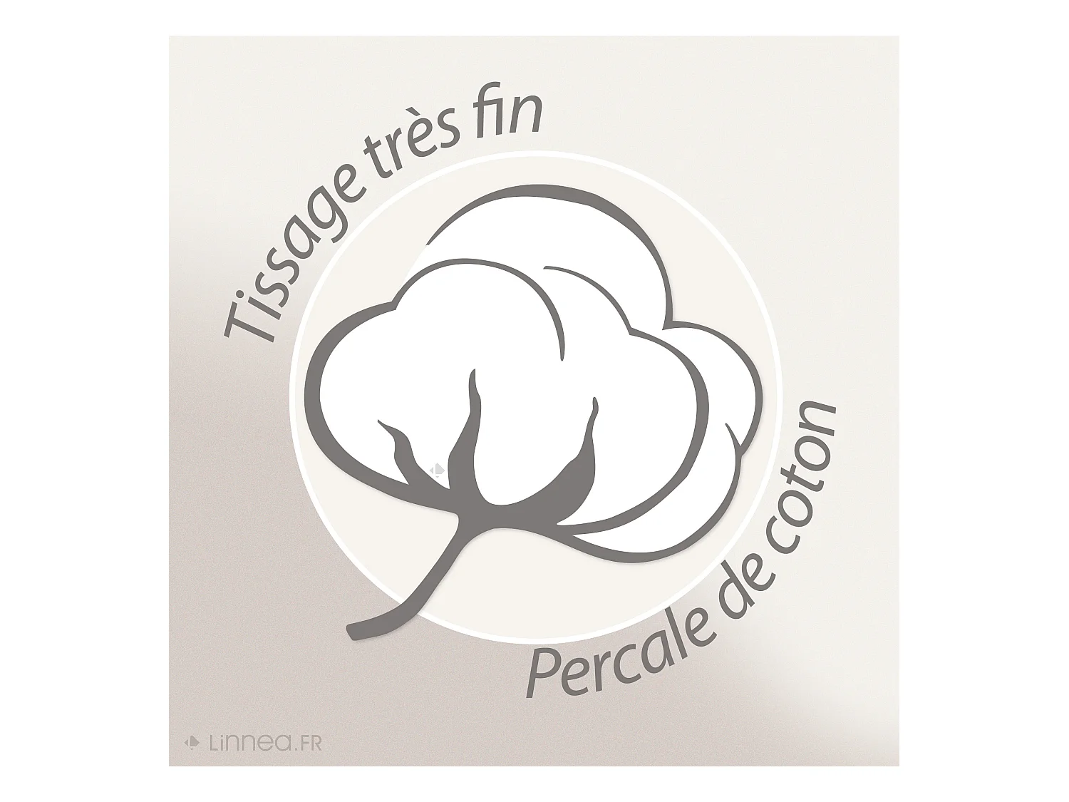 Housse de couette uni 240x220 cm pur percale PRIMO Blanc