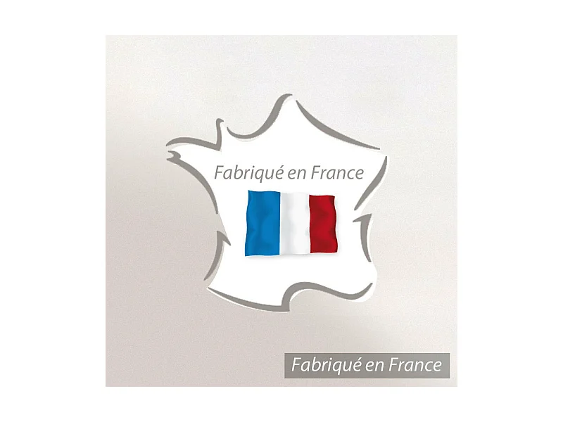 Housse de couette uni 240x220 cm pur percale PRIMO Blanc