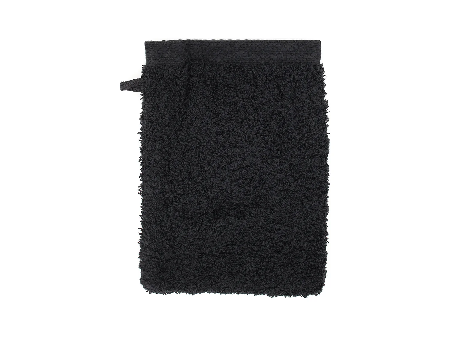 Parure de bain 6 pièces PURE SQUARES Noir 550 g/m2