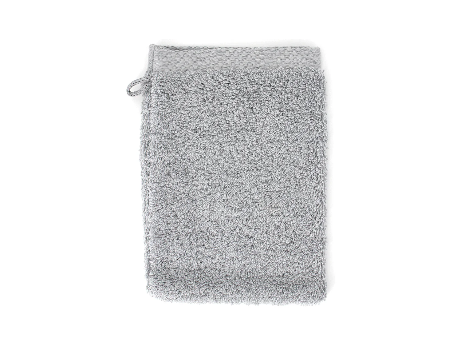 Parure de bain 6 pièces PURE SQUARES Argent 550 g/m2