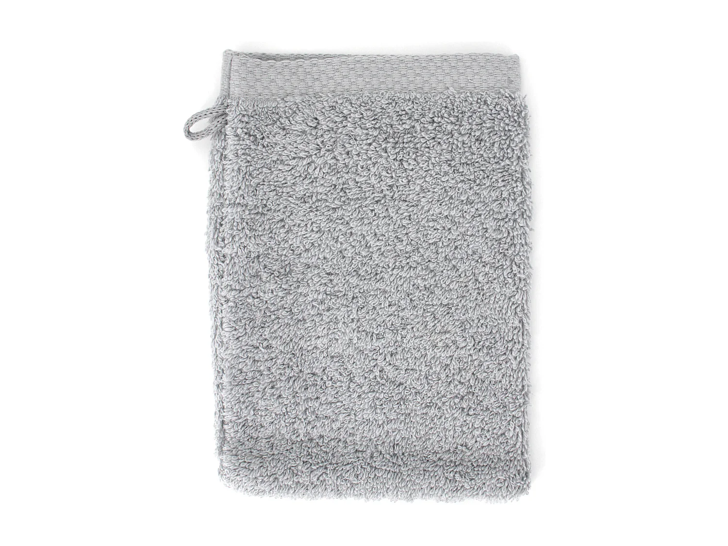 Parure de bain 6 pièces PURE SQUARES Argent 550 g/m2