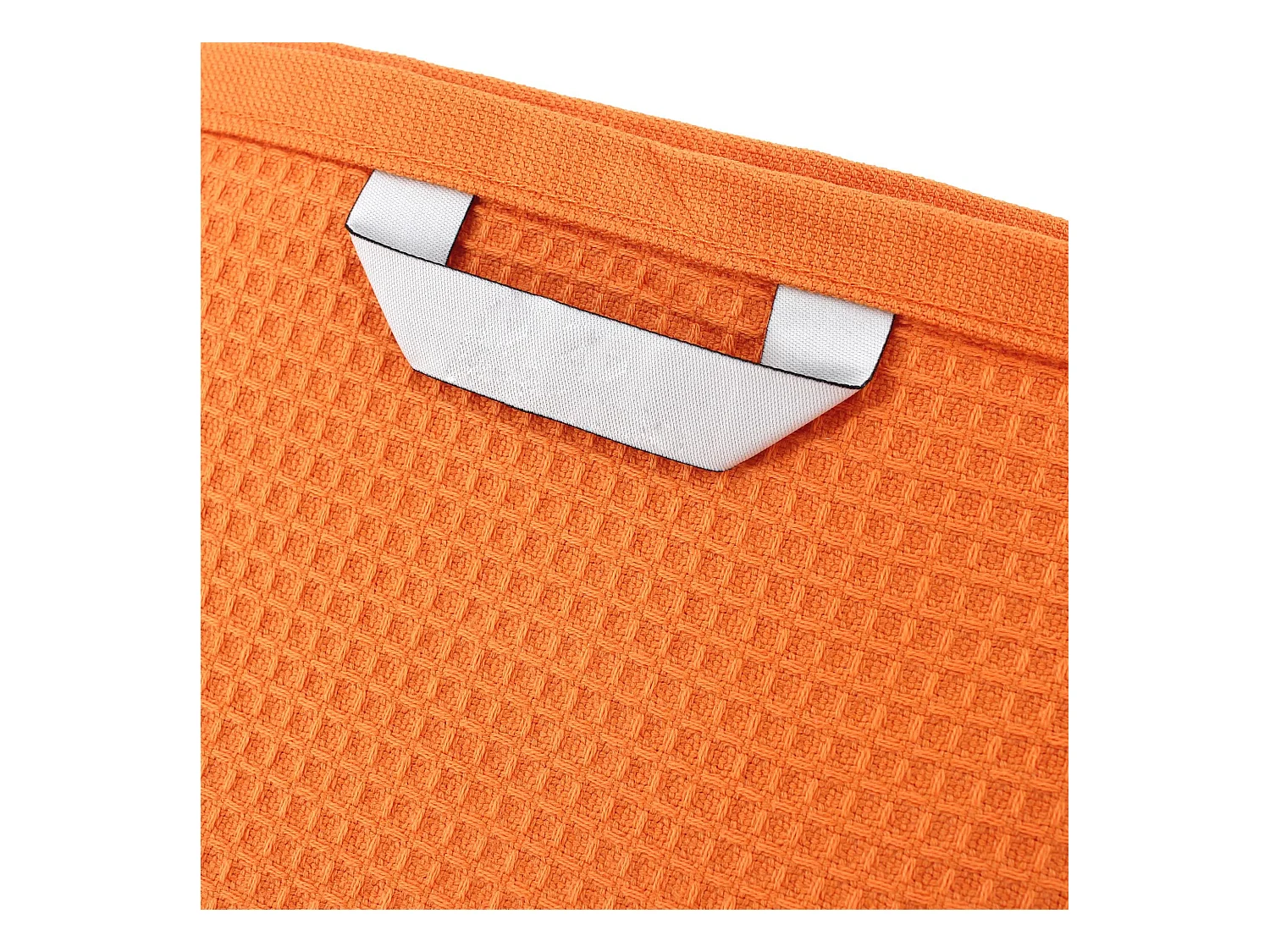 Drap de douche 70x140 cm nid d'abeille PURE WAFFLE 300 g/m² orange butane