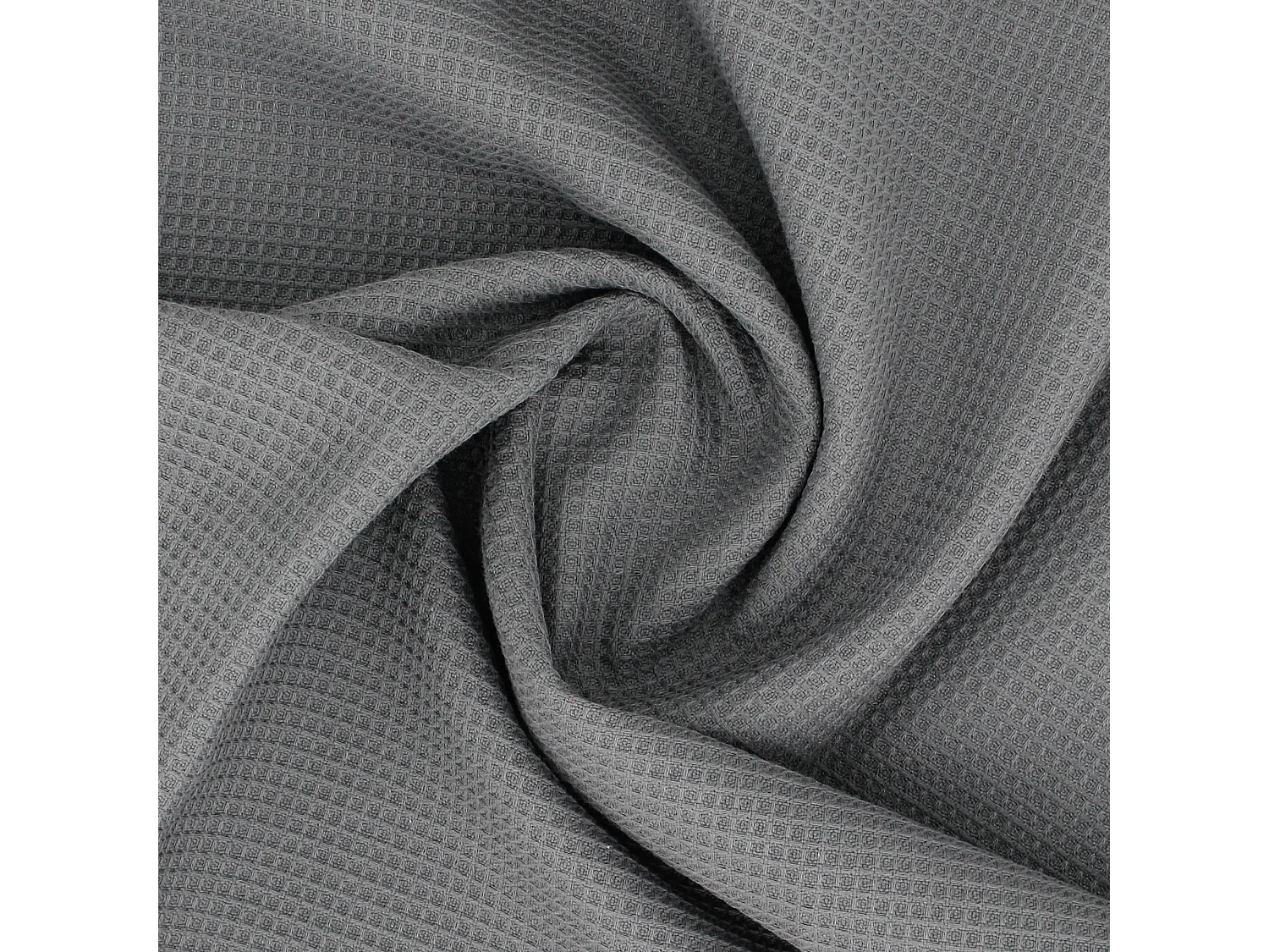 Drap de douche 70x140 cm nid d'abeille PURE WAFFLE 300 g/m² anthracite