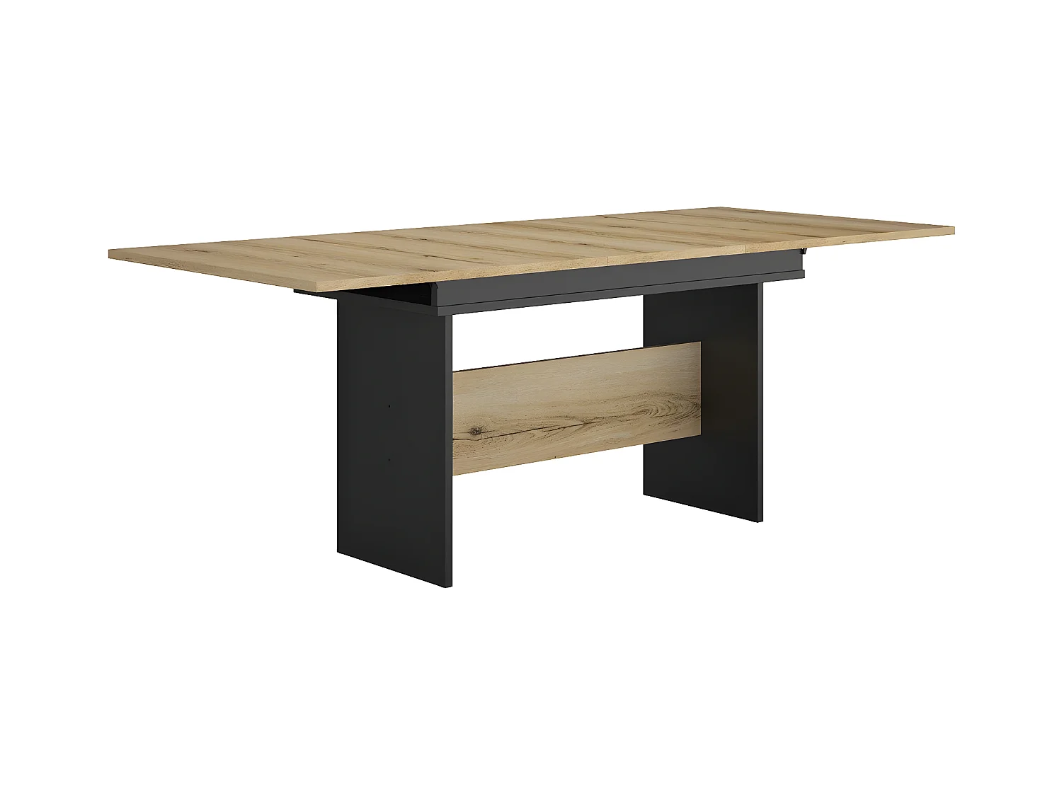 Table rectangulaire 1 allonge Esteban - L160/205 cm
