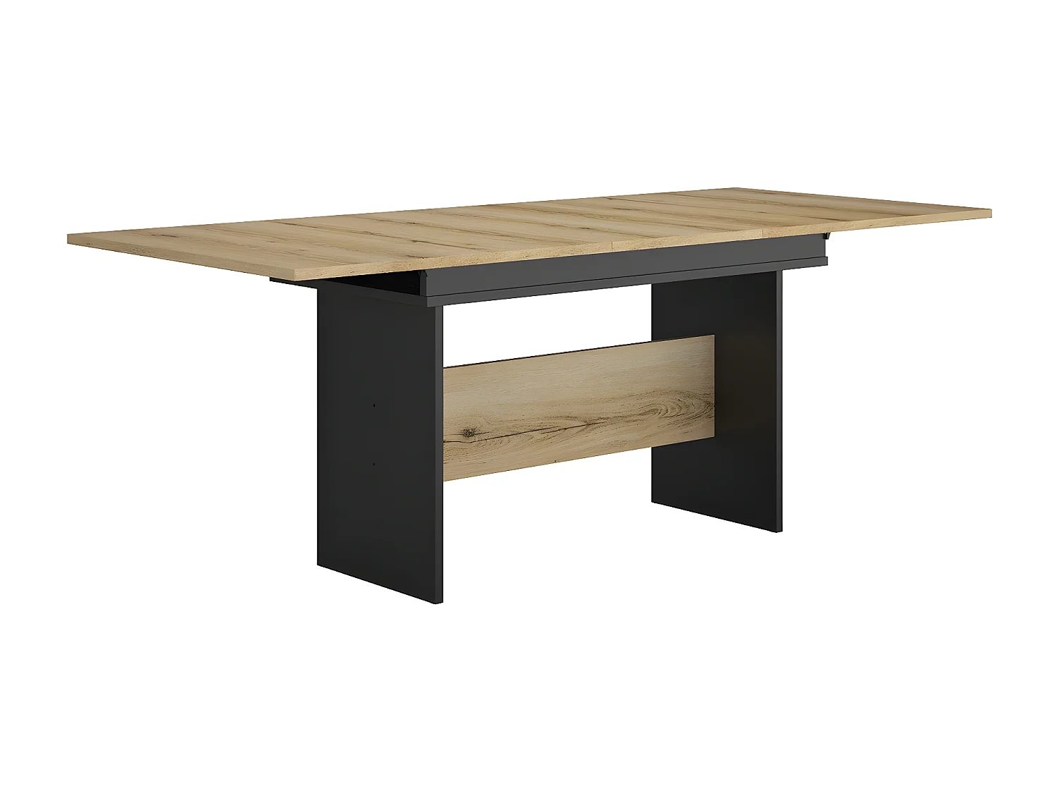 Table rectangulaire 1 allonge Esteban - L160/205 cm