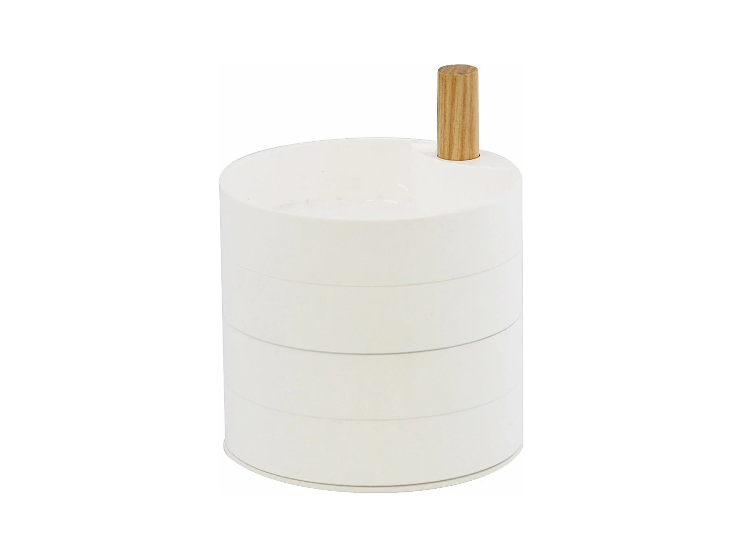 Boîte à bijoux avec 4 niveaux tournants - L10 cm