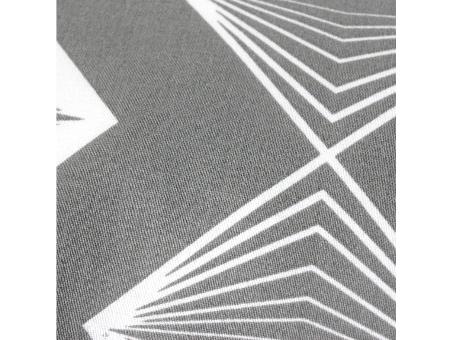 Parure de lit 140x200 cm coton FOREVER GRIS gris foncé