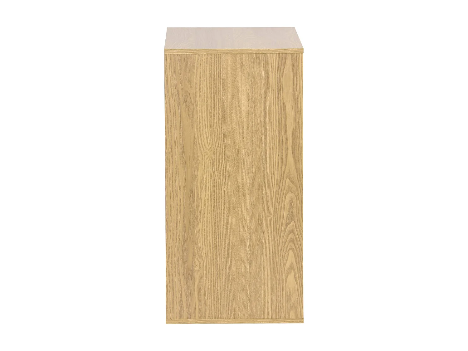 Modulo di stoccaggio decorativo in legno 3 cassetti, quercia