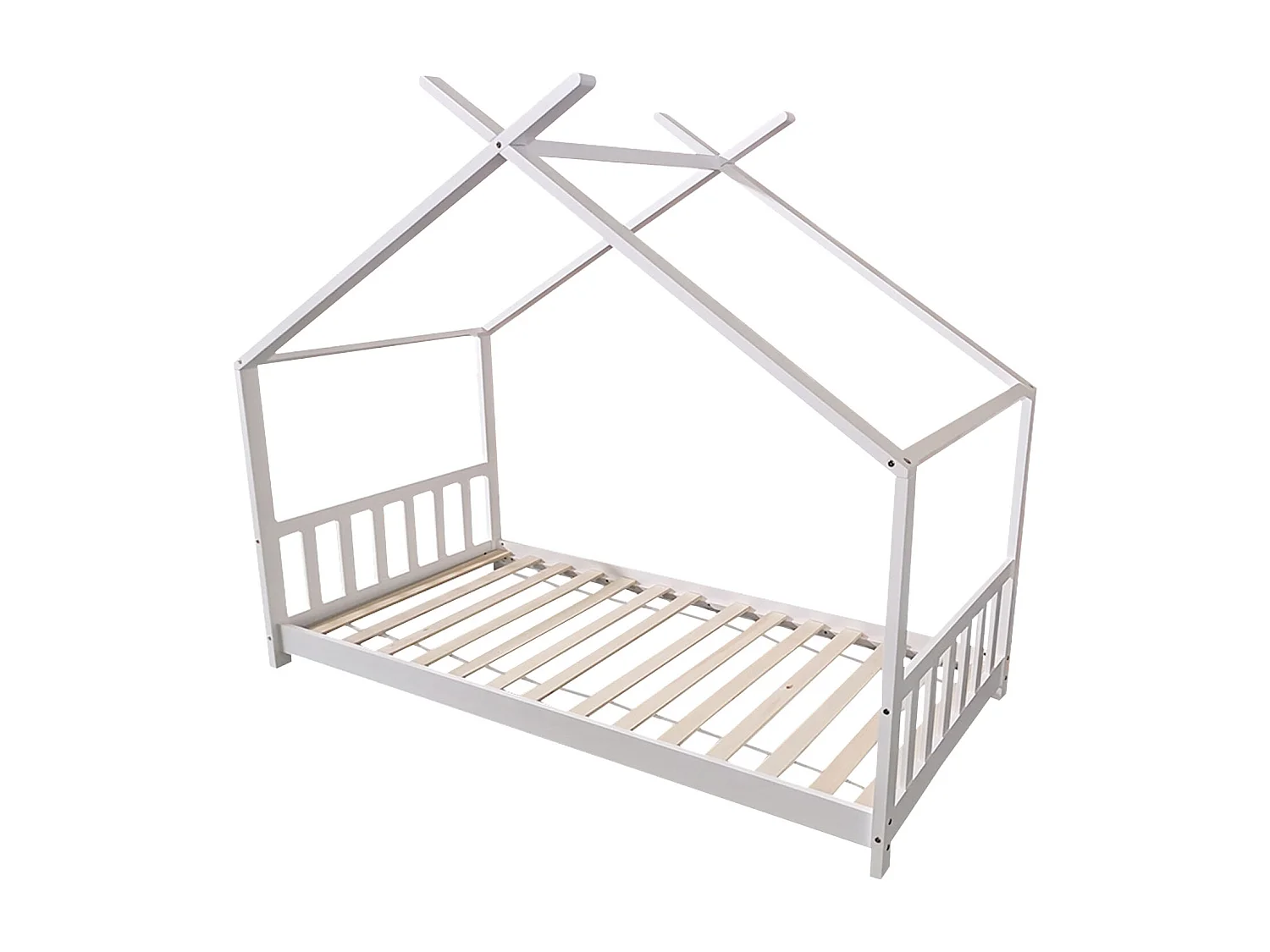 Kinderbed 190x90cm wit GASPARD