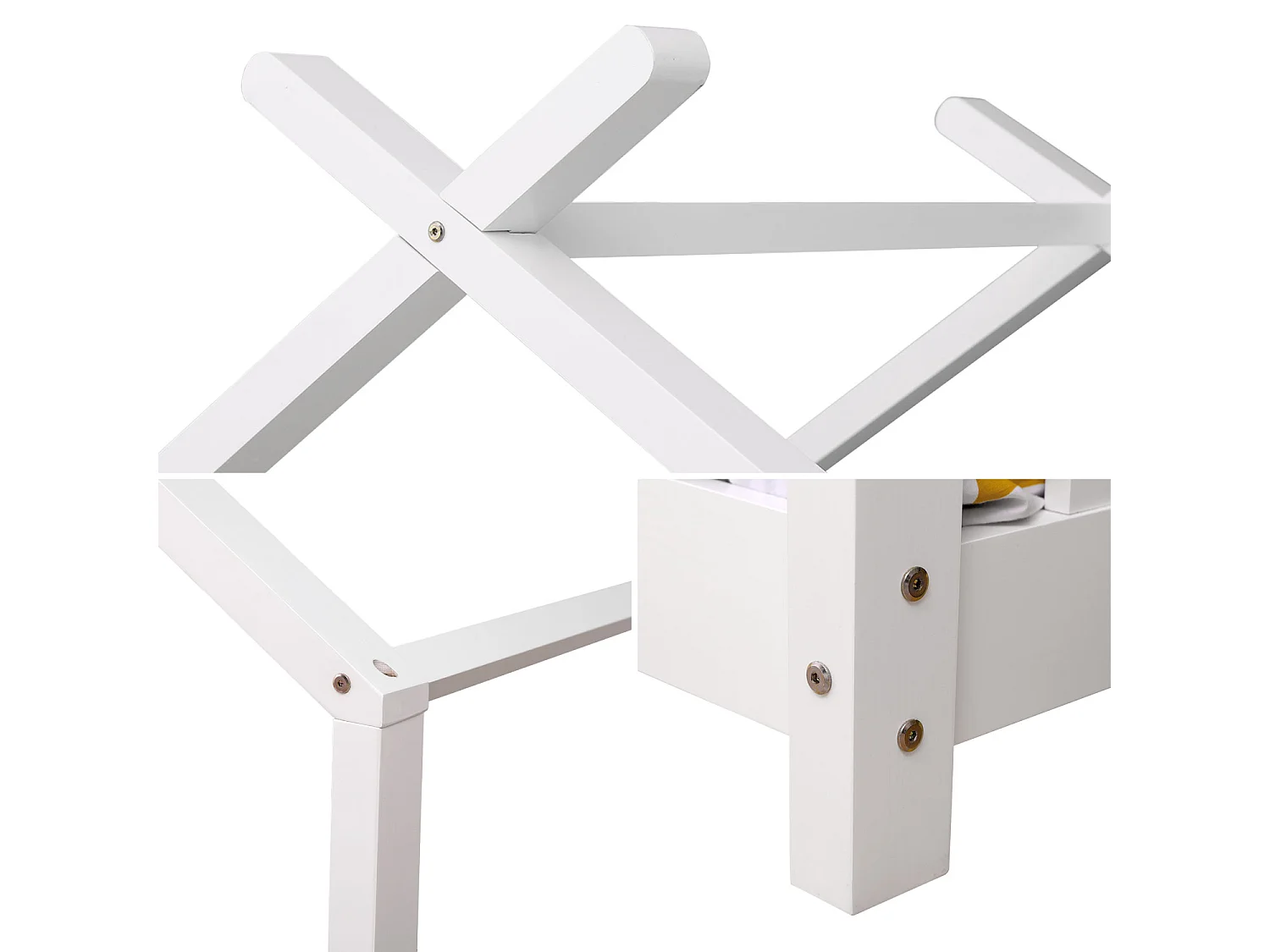 Kinderbed 190x90cm wit GASPARD
