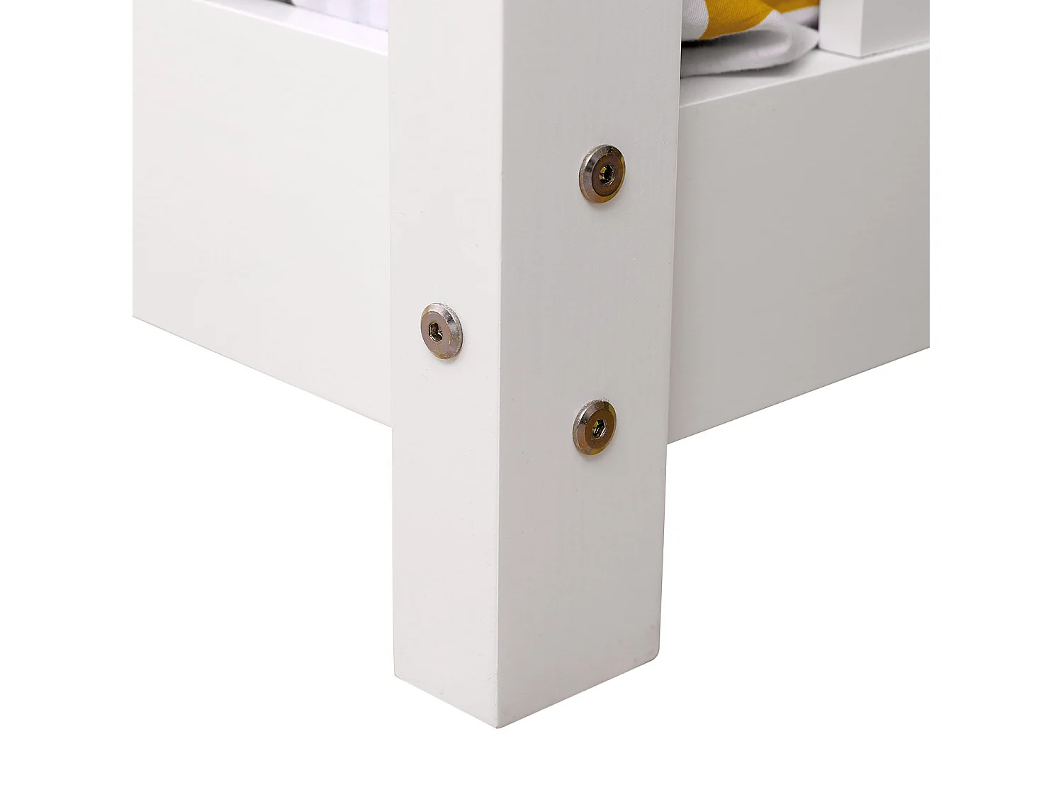 Lit cabane pour enfant 190x90cm blanc GASPARD